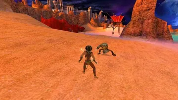 Sphinx and the Cursed Mummy (Korea) screen shot game playing